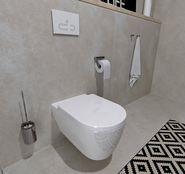 Keuco - WC set, chrom 19701011490
