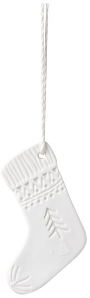 Porcelánová vánoční ozdoba Sock