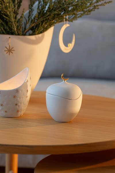 Porcelánový obal na květináč Star