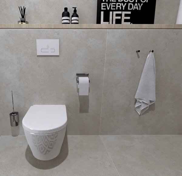 Keuco - WC set, chrom 19701011490