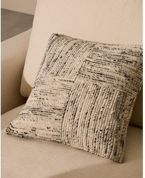 Povlak na polštář z žakáru 45x45 cm Anuba – Kave Home