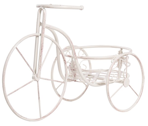 Stojan na květiny HAREBELL 52 cm Krémově bílá Kov