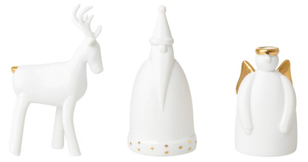 Porcelánové figurky Winter Forest