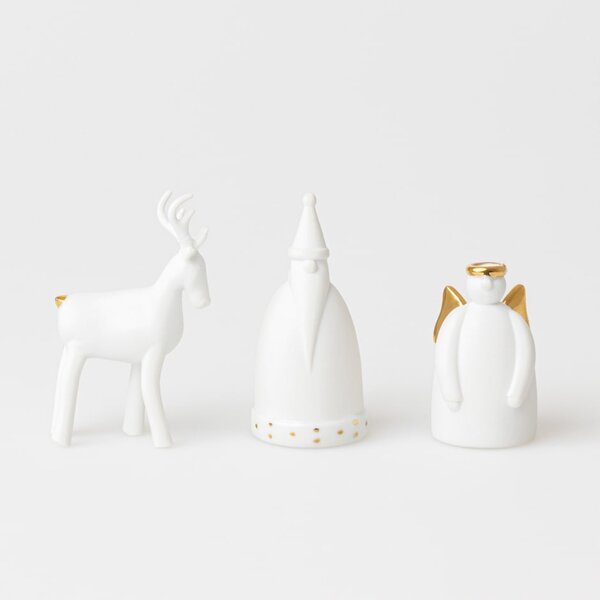 Porcelánové figurky Winter Forest