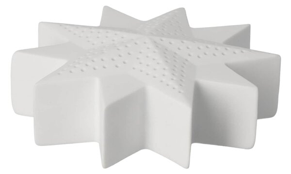 Vánoční porcelánová LED dekorace Double Star