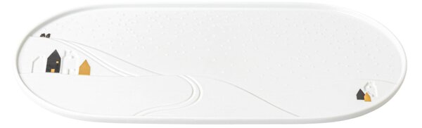 Porcelánový servírovací talíř Snowy Landscape 40 cm