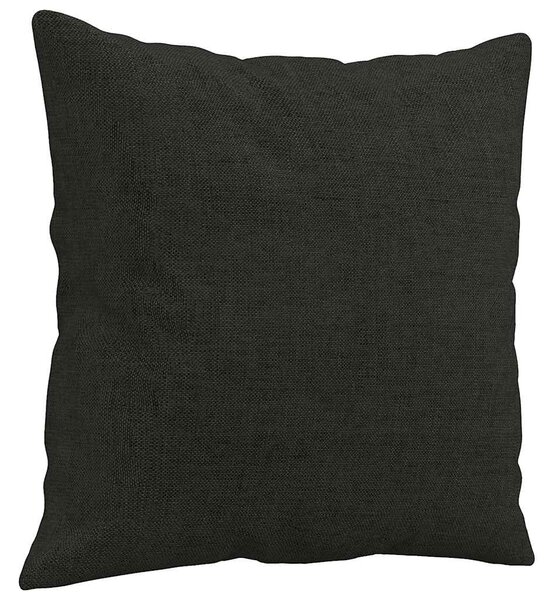 2místná pohovka s polštáři černá 120 cm textil 3200905
