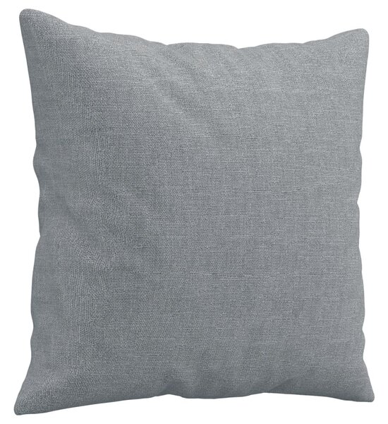 2místná pohovka s polštáři světle šedá 140 cm textil 3200909