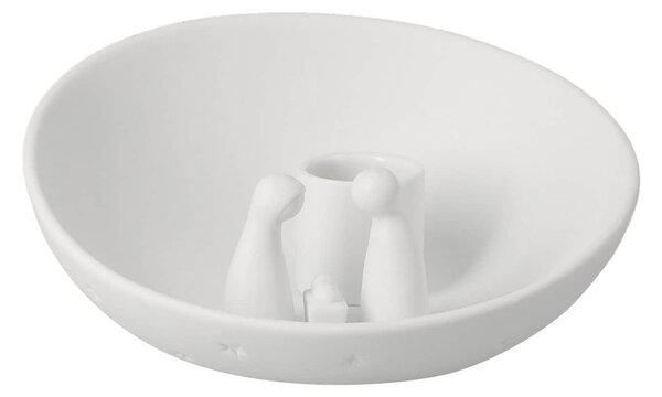 Porcelánový svícen Crib Ø 12,5 cm
