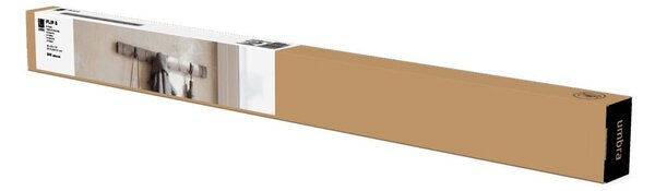 Šedý nástěnný věšák z topolového dřeva Flip – Umbra