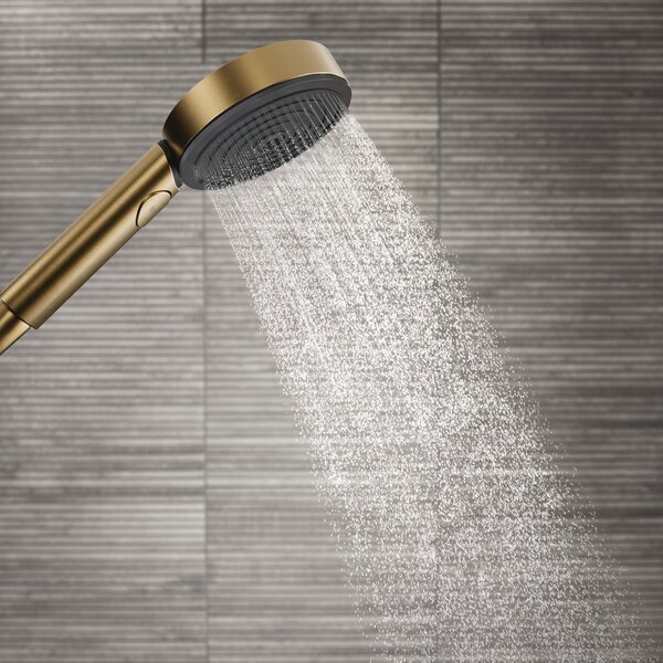 Hansgrohe Pulsify Select S Ruční sprcha 105 3jet Relaxation, kartáčovaný bronz 24110140