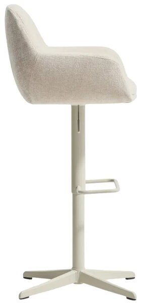 Kave Home Béžová otočná barová židle Dorina 65-85 cm