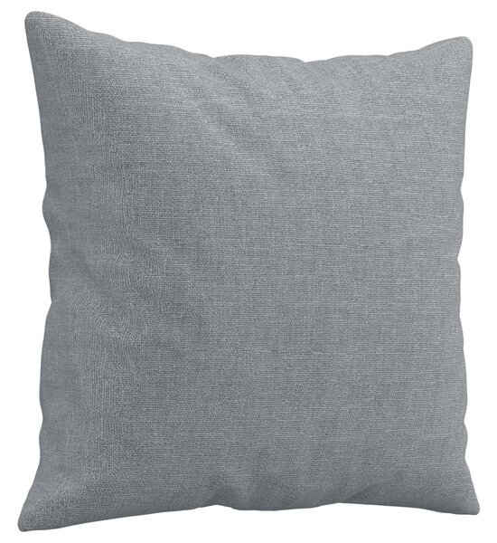 3místná pohovka s polštáři světle šedá 180 cm textil 3200917