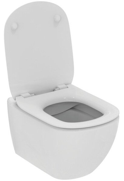 Ideal Standard Tesi - SET Závěsné WC RimLS+ + sedátko Soft-Close, bílá T536001