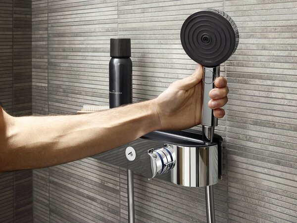 Hansgrohe ShowerTablet Select sprchový termostat 400 na stěnu, chrom 24360000
