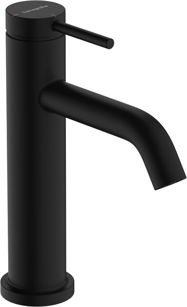 Hansgrohe Tecturis S páková umyvadlová baterie 110 CoolStart EcoSmart+ bez odtokové soupravy, matná černá 73312670