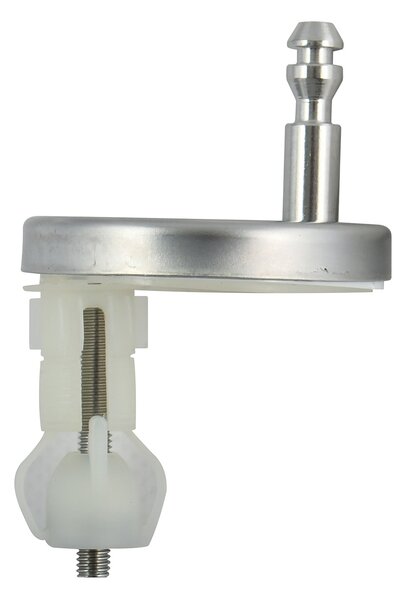 Spirella WC prkénko EASY CLIP, šedo-hnědé, duroplast Thermodur
