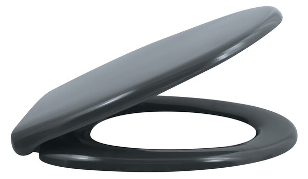 Spirella WC prkénko EASY CLIP, šedé, duroplast Thermodur