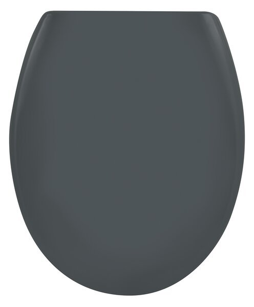 Spirella WC prkénko EASY CLIP, šedé, duroplast Thermodur
