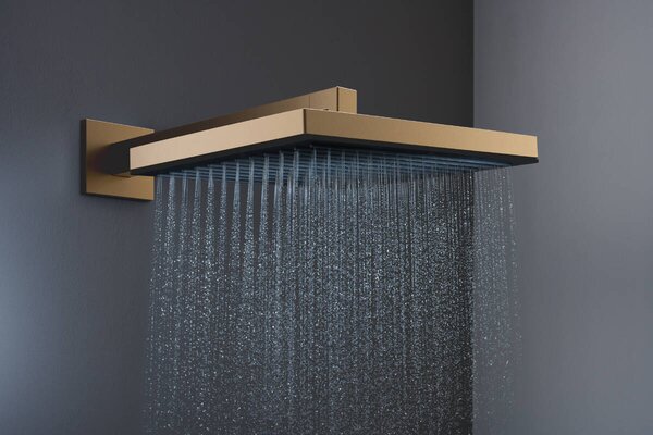 Hansgrohe Pulsify E horní sprcha 260 1jet, kartáčovaný bronz 24330140