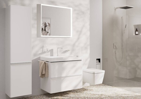 Hansgrohe Pulsify E tyčová ruční sprcha 100 1jet EcoSmart+, matná bílá 24321700
