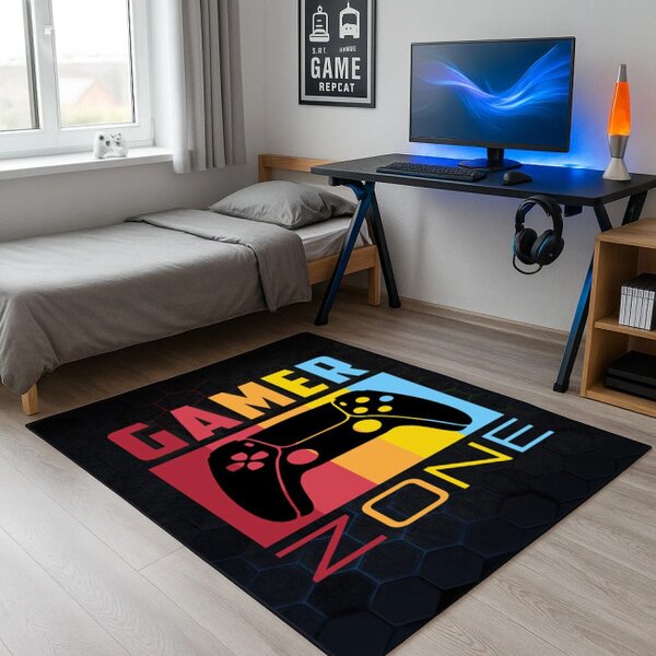 Protiskluzový herní koberec Gamer Zone