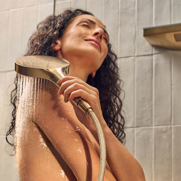 Hansgrohe Designflex textilní sprchová hadice 160 cm, kartáčovaný bronz 28260140