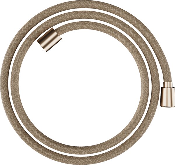 Hansgrohe Designflex textilní sprchová hadice 160 cm, kartáčovaný bronz 28260140