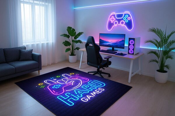 Protiskluzový herní koberec Hard Games