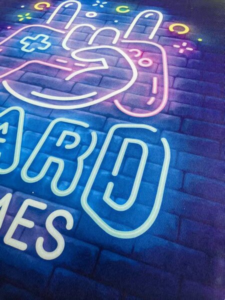 Protiskluzový herní koberec Hard Games