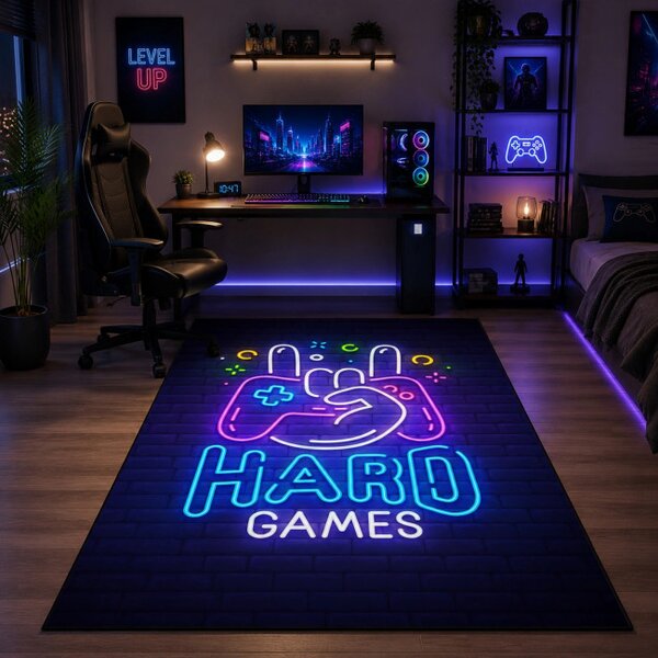 Protiskluzový herní koberec Hard Games