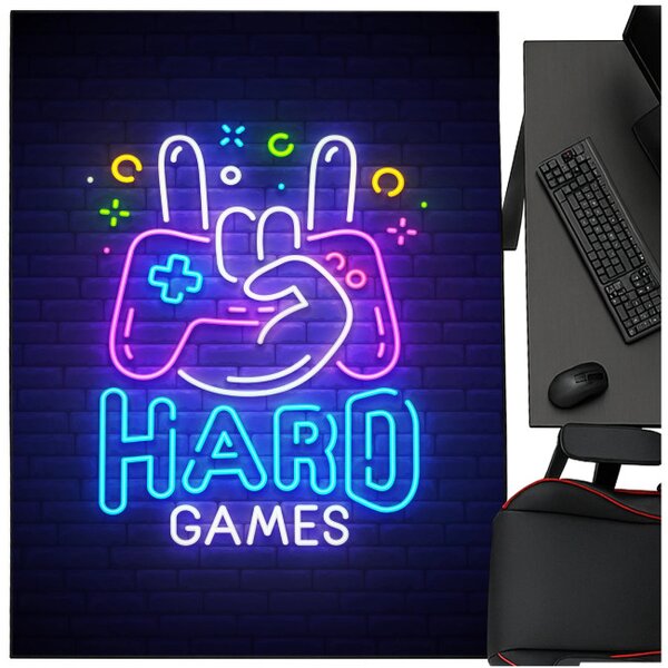 Protiskluzový herní koberec Hard Games