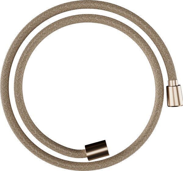 Hansgrohe Designflex textilní sprchová hadice 125 cm, kartáčovaný bronz 28220140