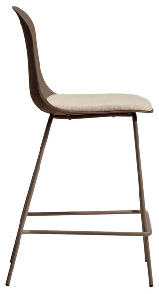 LÉTO -15% Kave Home Hnědá barová židle Debari 65 cm