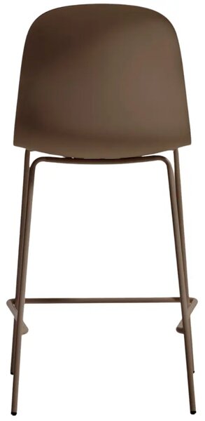 LÉTO -15% Kave Home Hnědá barová židle Debari 65 cm