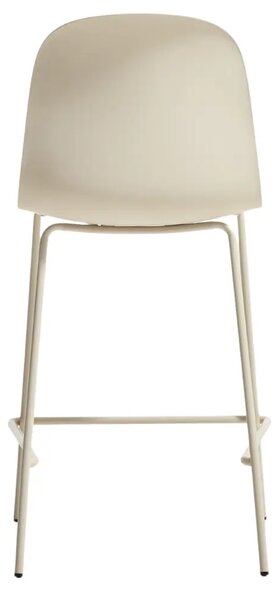 LÉTO -15% Kave Home Béžová barová židle Debari 65 cm