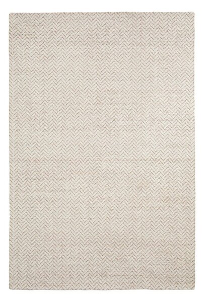 Krémový ručně tkaný vlněný koberec 160x230 cm Calira – Kave Home