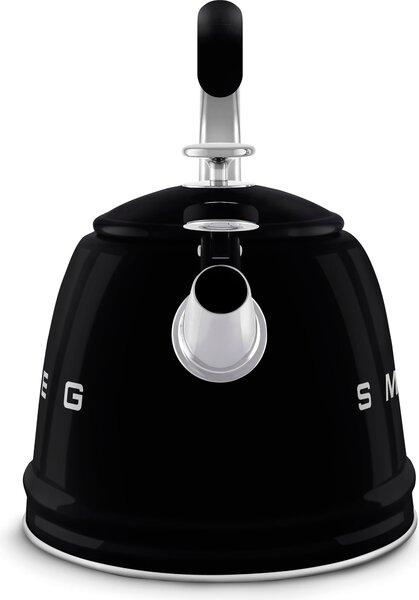 Smeg WKF01BL Varná konvice s píšťalkou 50's Style černá