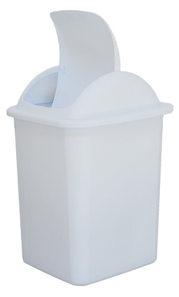 BELLI e FORTI s.r.l. Belli E Forti výklopný odpadkový koš FLIP, bílý, plast, 18 L