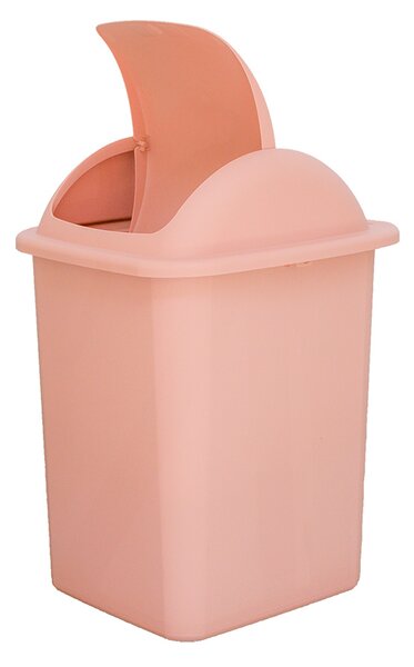 BELLI e FORTI s.r.l. Belli E Forti výklopný odpadkový koš FLIP, korálový, plast, 18 L