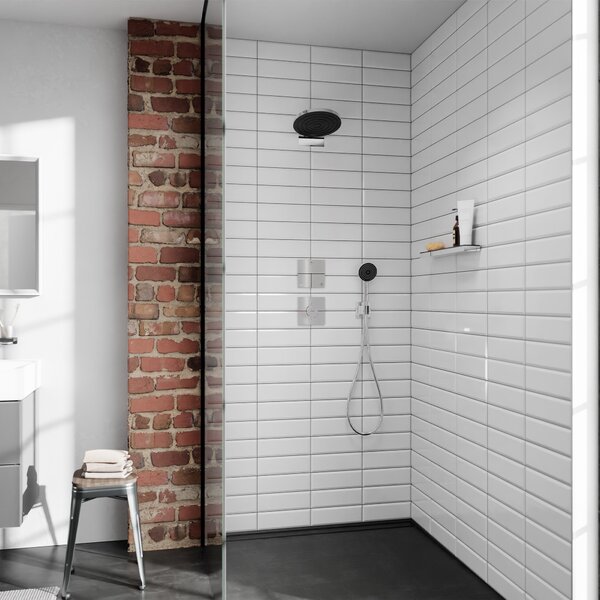 Hansgrohe ShowerSelect Comfort E Ventil pod omítku pro 3 spotřebiče, chrom 15573000