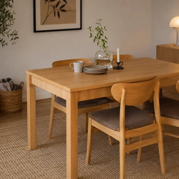 FormWood Bukový jídelní stůl Casandra 120 x 80 cm