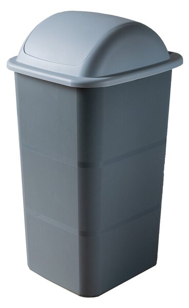 BELLI e FORTI s.r.l. Belli E Forti výklopný odpadkový koš FLIP, šedý, plast, 24 L