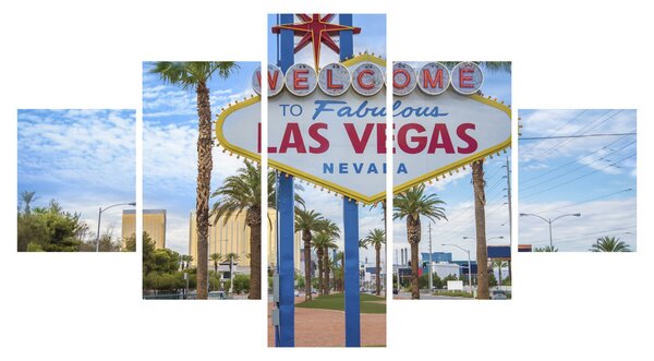 Obraz - Las Vegas (125x70 cm)