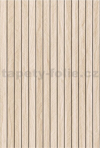 Samolepící lamely na zeď TPW0004002, cena za kus, rozměr 280 cm x 60 cm, béžové, IMPOL TRADE