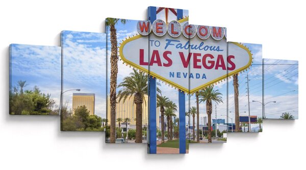 Obraz - Las Vegas (210x100 cm)