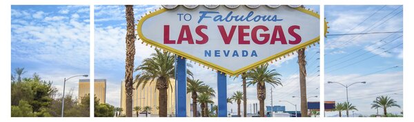 Obraz - Las Vegas (170x50 cm)