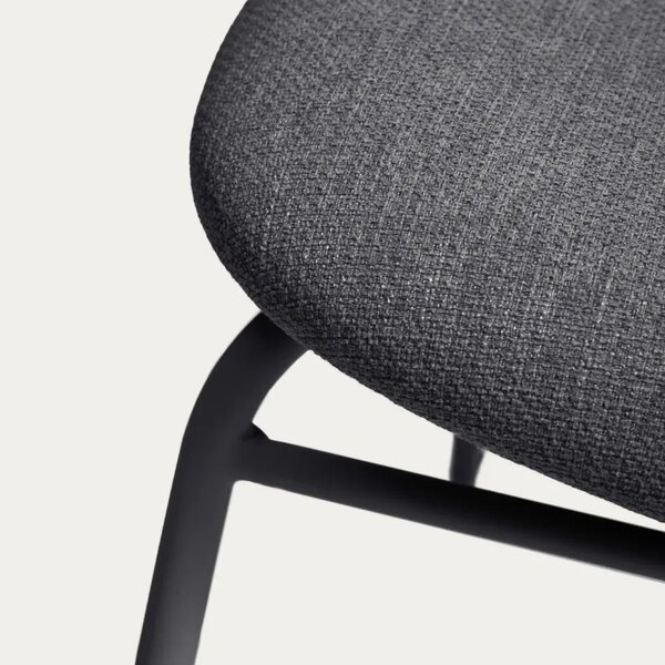 LÉTO -15% Kave Home Šedá jídelní židle Meli