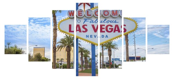 Obraz - Las Vegas (210x100 cm)