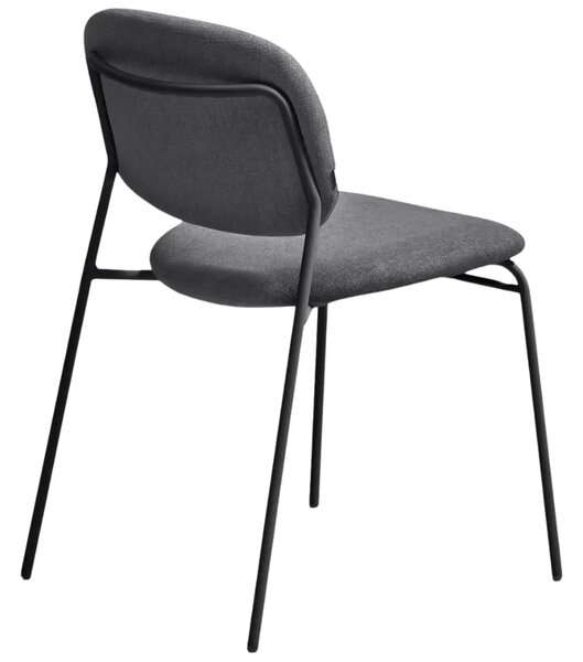 LÉTO -15% Kave Home Šedá jídelní židle Meli